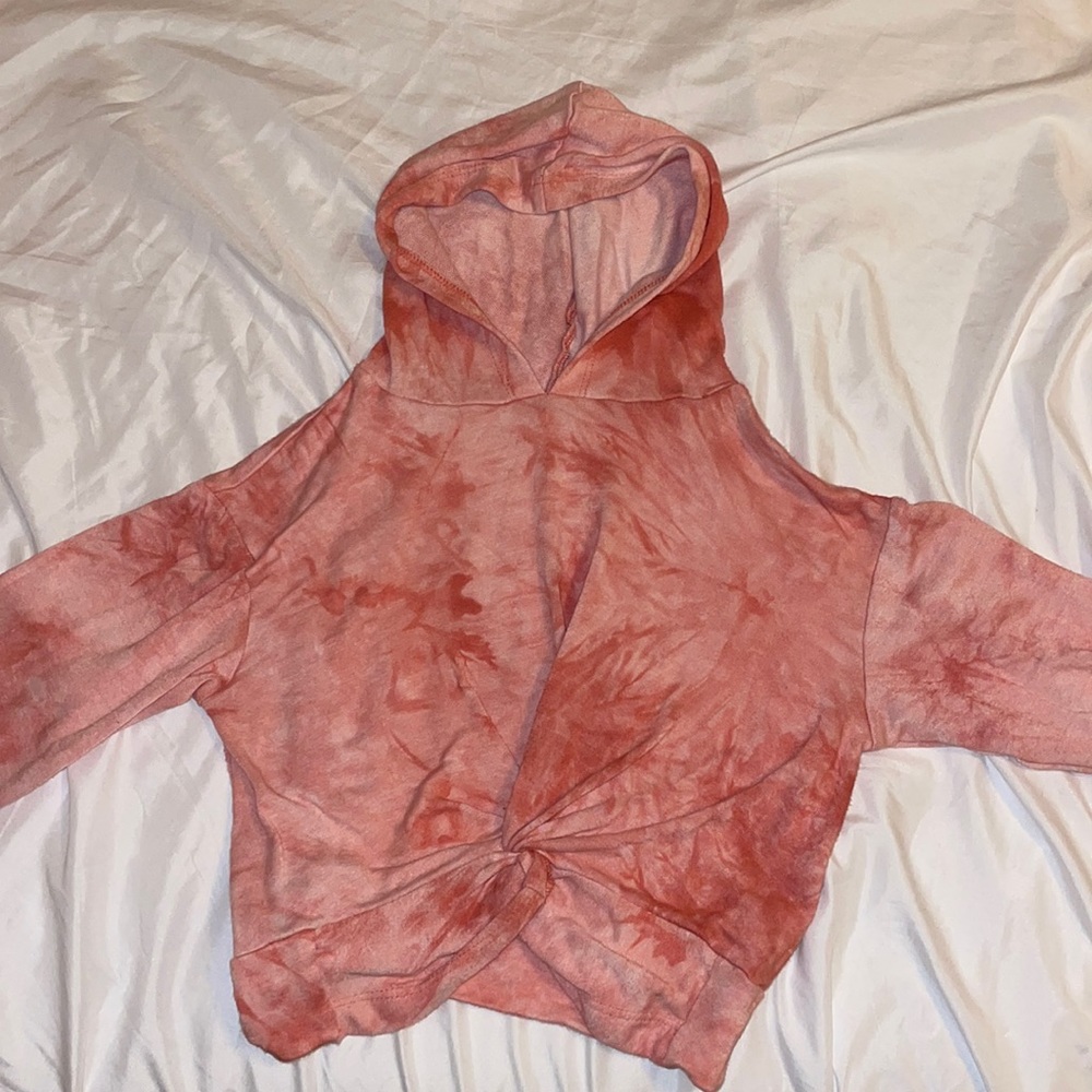 Tie-dye long sleeve girls shirt
